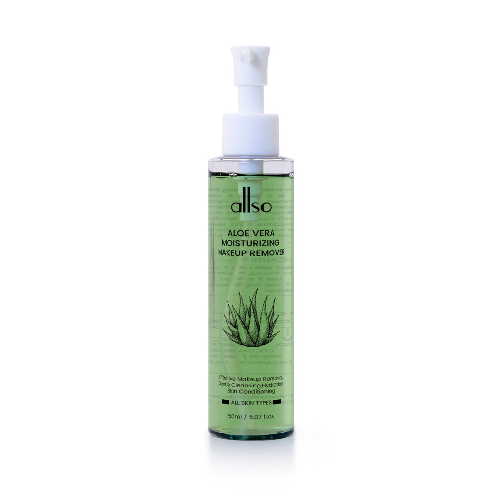 Démaquillant hydratant à l'aloe vera